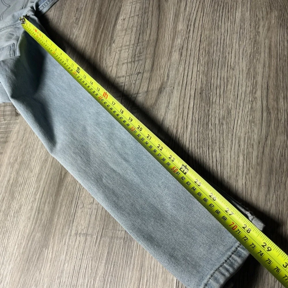 Levi's 510 Skinny Jeans Mens‎ 31x29 Light Wash Blue Denim Stretch Tapered Pants